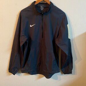NIKE MEDIUM DARK BLUE HALF-ZIP JACKET